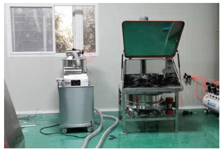 噴射式自清潔高密度濾芯，無需經(jīng)常更換，無粉塵污染